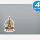 Eiffel Tower Vinyl Stickers