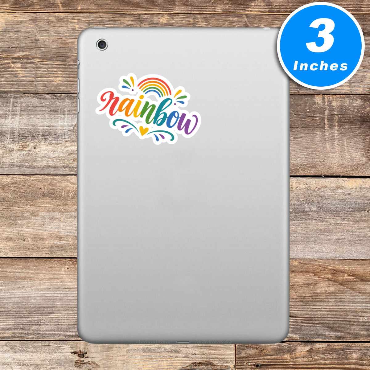 Rainbow Vinyl Stickers