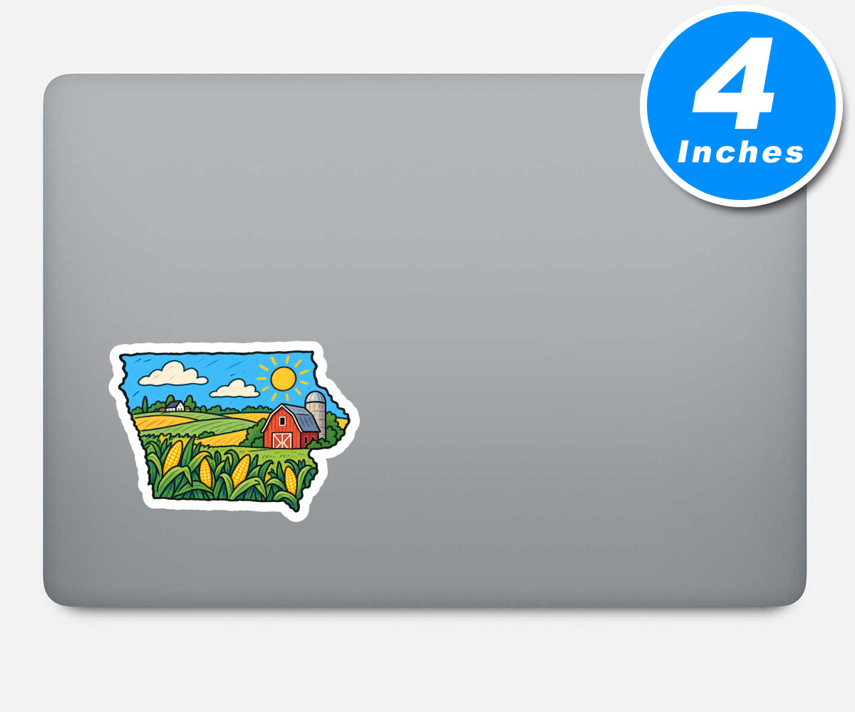 Iowa Vinyl Stickers