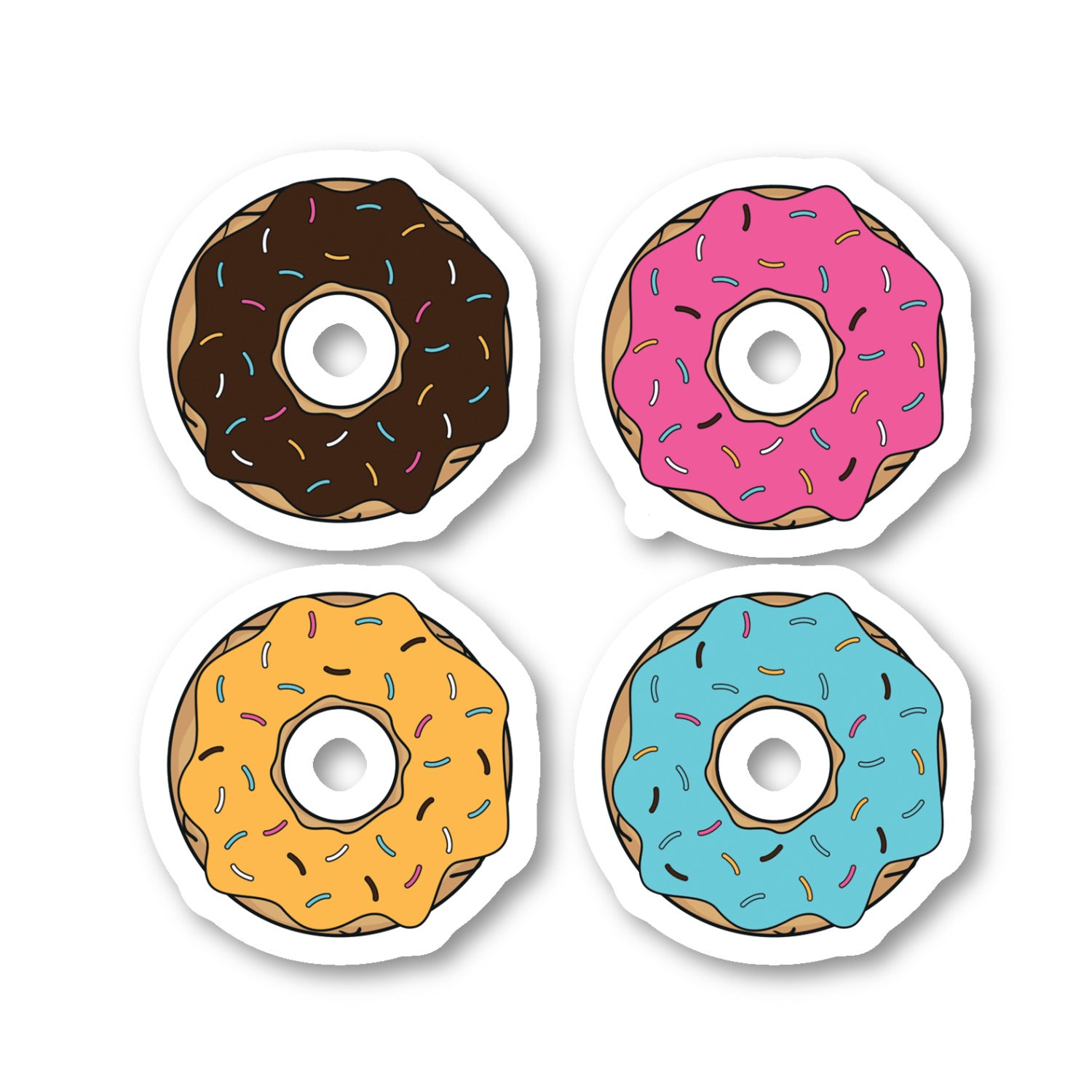 Donuts Vinyl Sticker