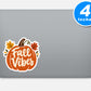 Fall Quotes Vinyl Stickers