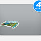 North Carolina Vinyl Stickers