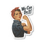 Rosie The Riveter Vinyl Sticker