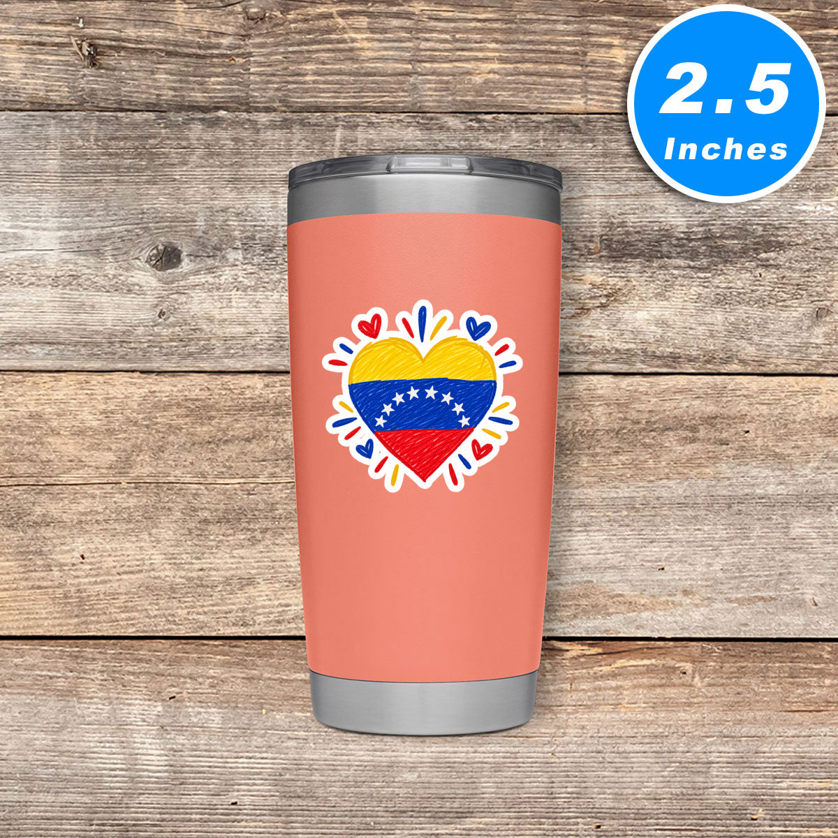 Venezuelan Pride Stickers Vinyl Stickers