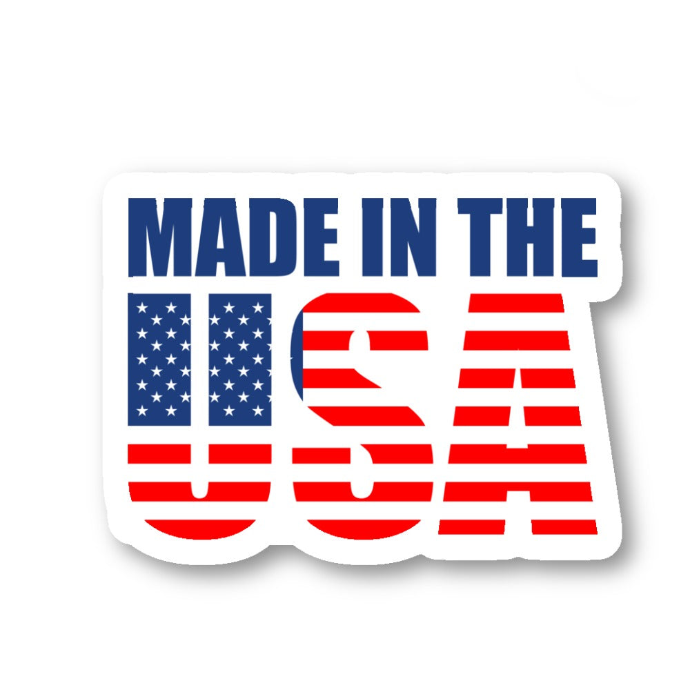 Made In The USA Vinyl Sticker