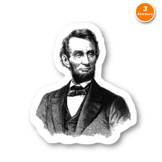 Abraham Lincoln Vinyl Sticker