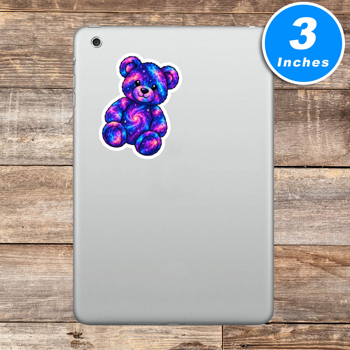 Tie Dye Bear Stickers Vinyl Stickers