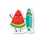 Watermelon Surboarding Vinyl Sticker