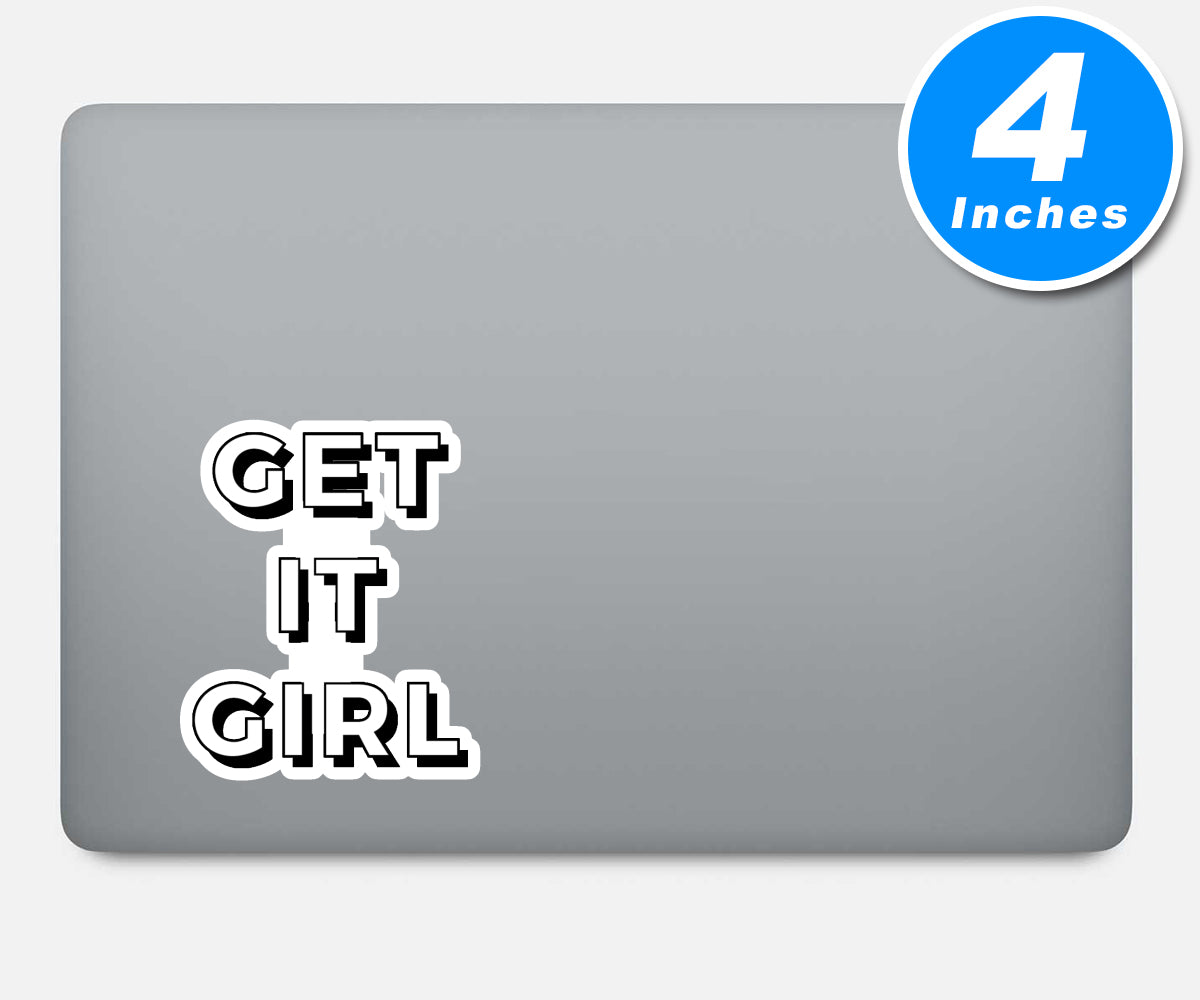 Get It Girl Vinyl Stickers