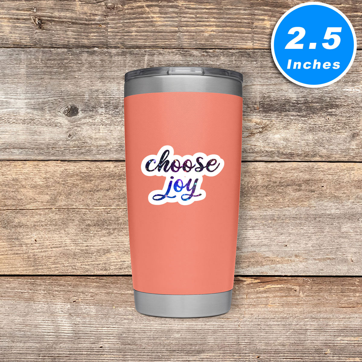 Choose Joy Vinyl Stickers