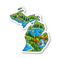 Michigan Vinyl Sticker