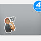 Rosie The Riveter Vinyl Stickers