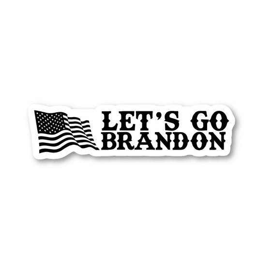 Lets Go Brandon Vinyl Sticker