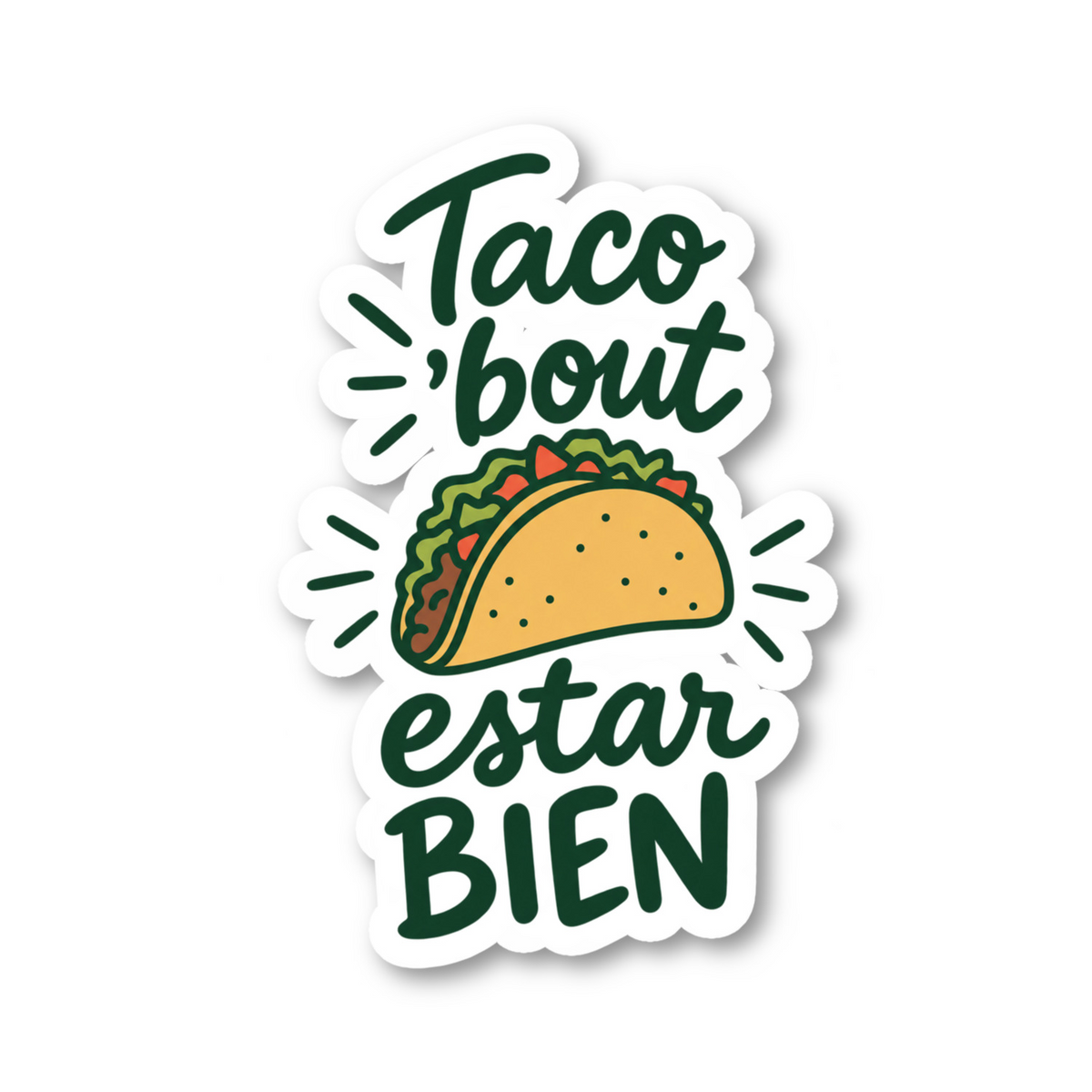 Spanglish Sayings Stickers Vinyl Sticker