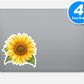 Sunflower Stickers Vinyl Stickers