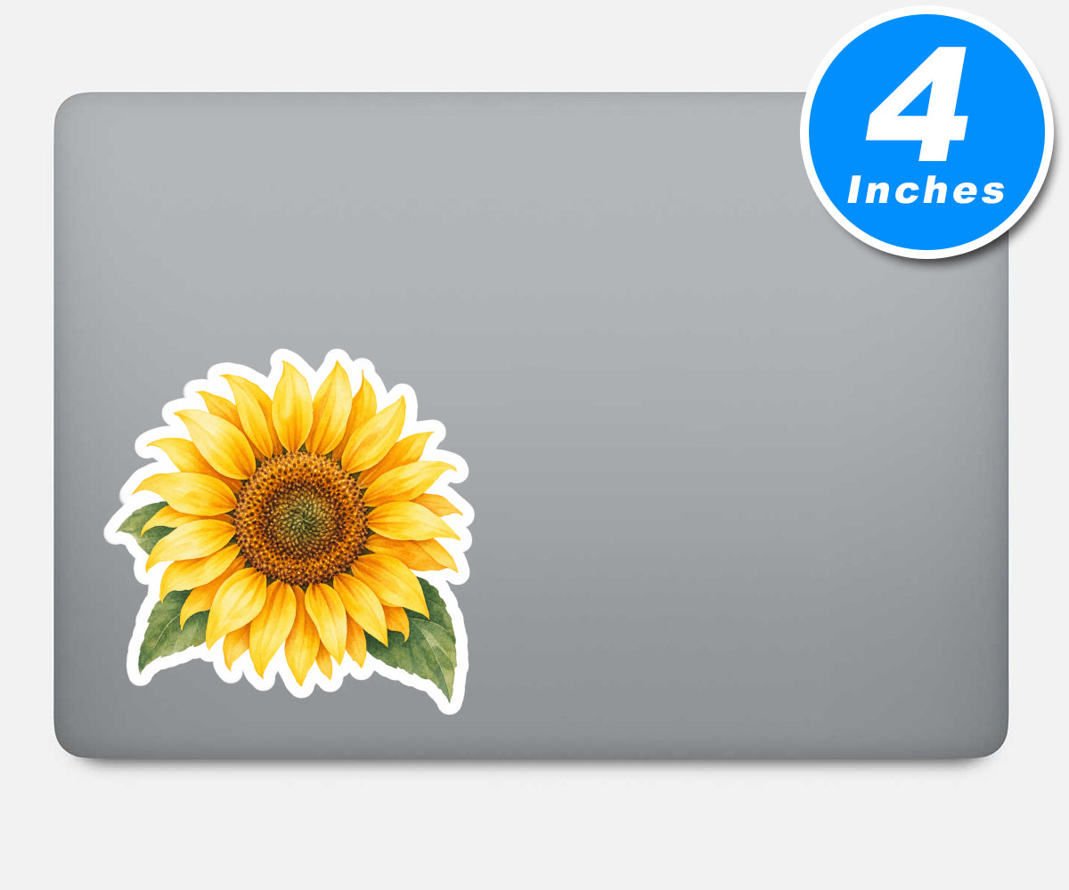 Sunflower Stickers Vinyl Stickers