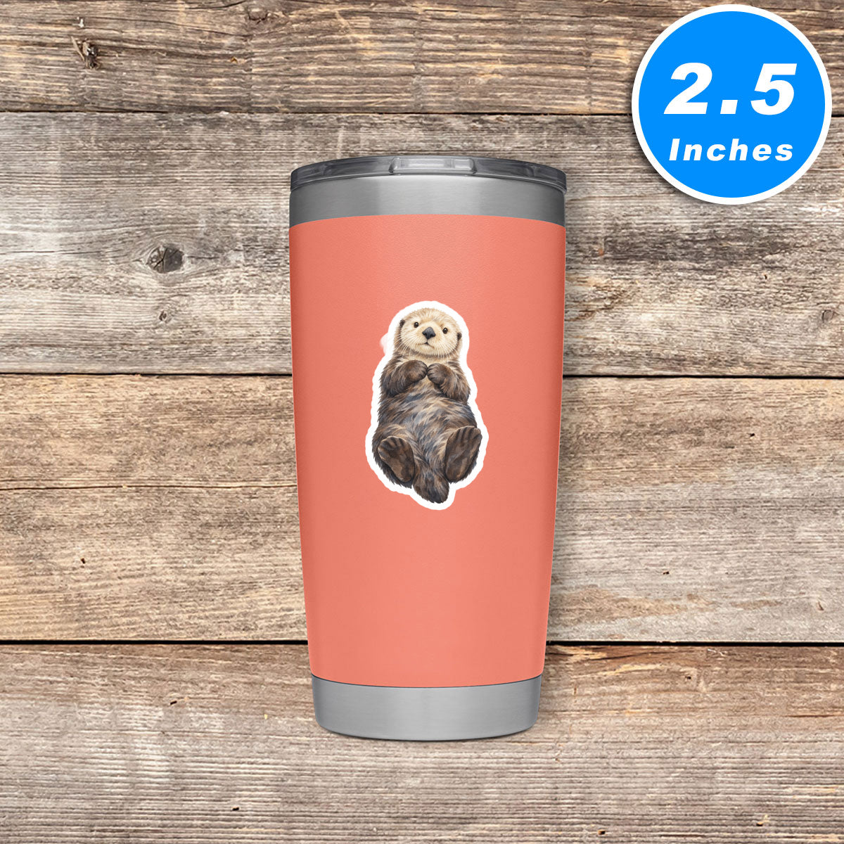 Sea Otter Stickers Vinyl Stickers