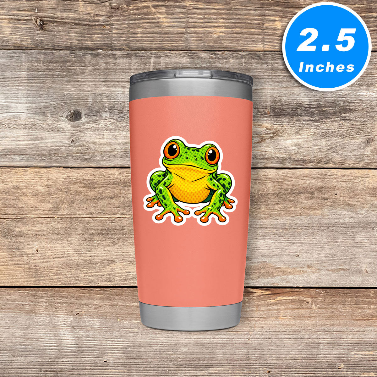 Frog Stickers Vinyl Stickers