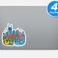Nashville Vinyl Stickers