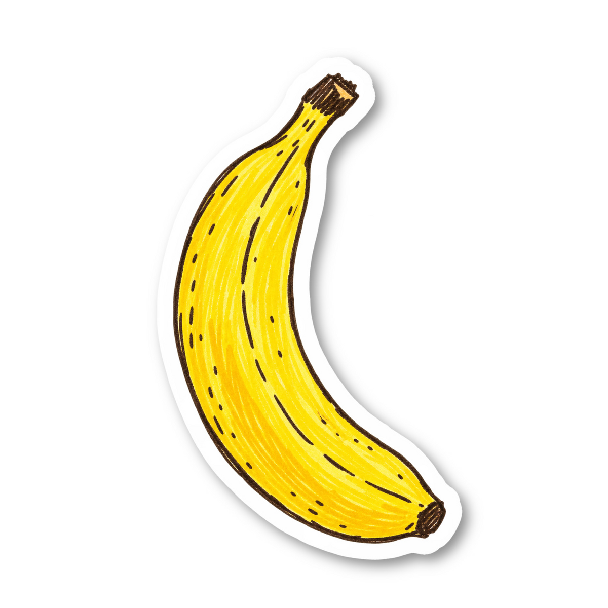 Banana Vinyl Sticker