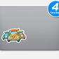 Aloha Decal Sticker For Cars Vinyl Stickers