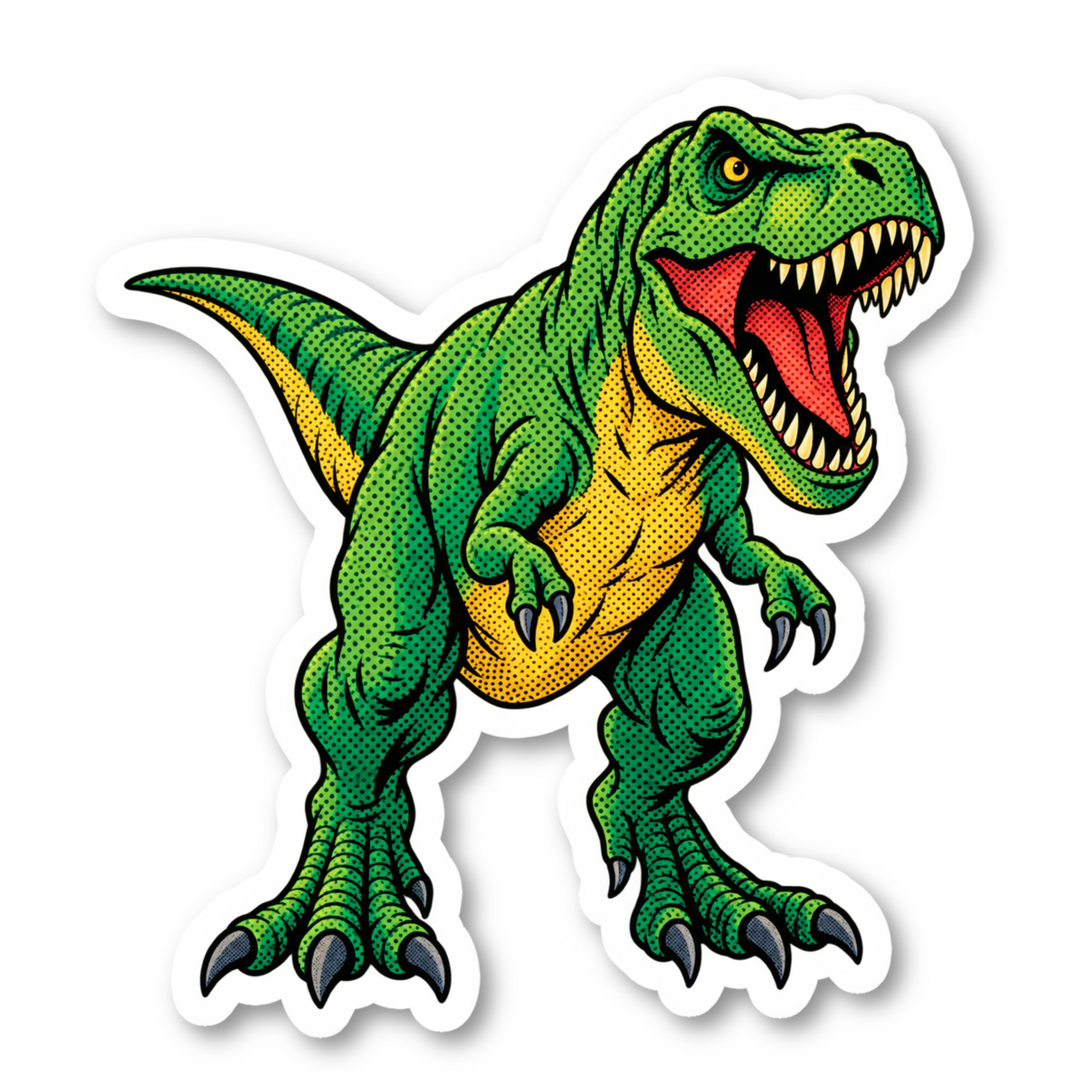 Dinosaur Stickers Vinyl Sticker