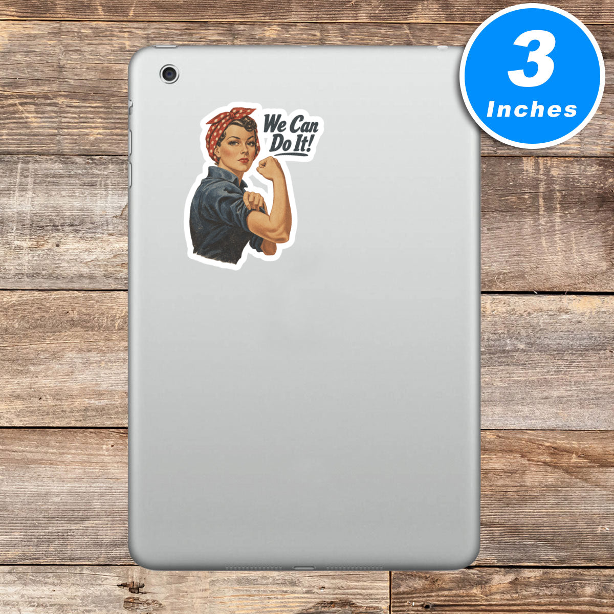 Rosie The Riveter Vinyl Stickers