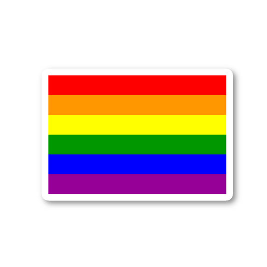 LGBTQ Flag Vinyl Sticker