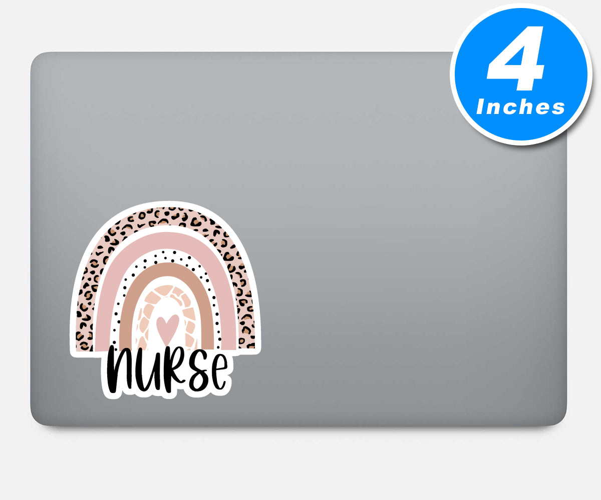 Nurse Heart Vinyl Stickers