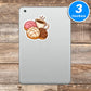Conchas And Coffee Sticker Vinyl Stickers