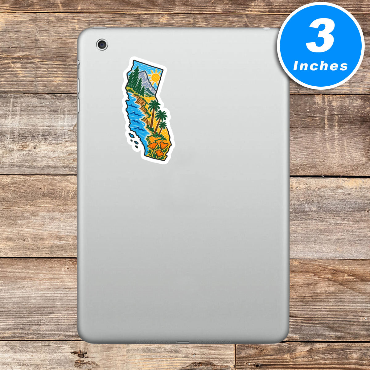 California Sticker Vinyl Stickers