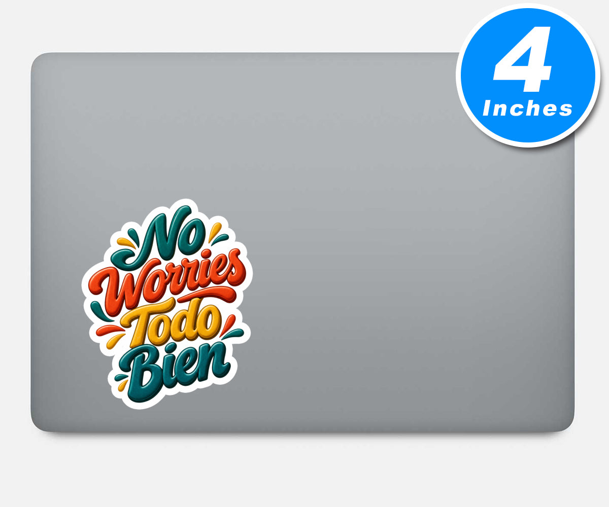 Latin Spanglish Phrases Vinyl Stickers