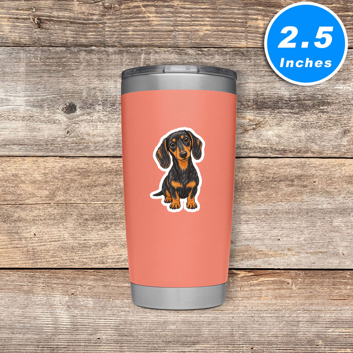 Dachshund Stickers Vinyl Stickers