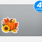 Fall Decorations Vinyl Stickers