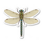Vintage Dragonfly Nature Sticker Vinyl Sticker