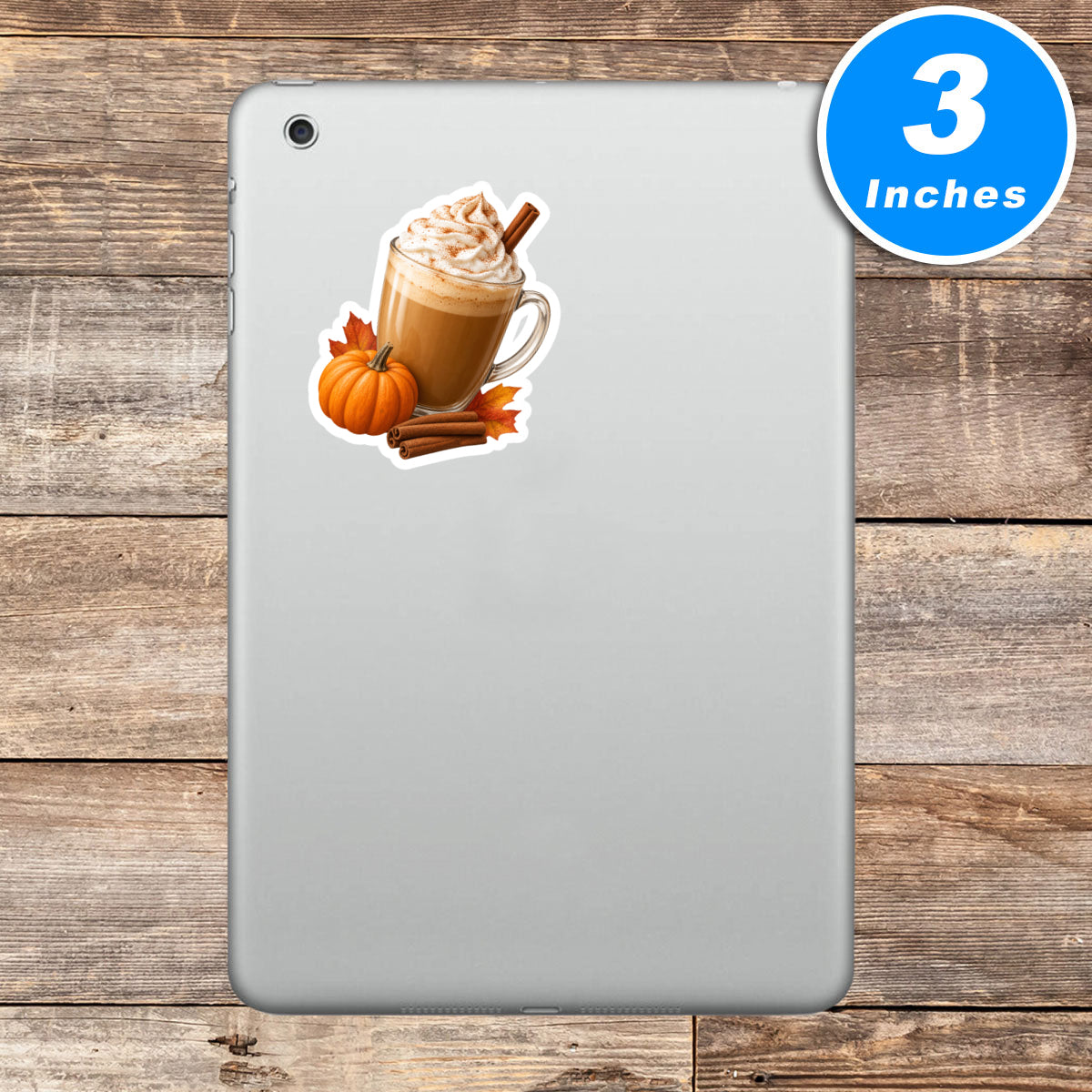 Fall Beverages Vinyl Stickers