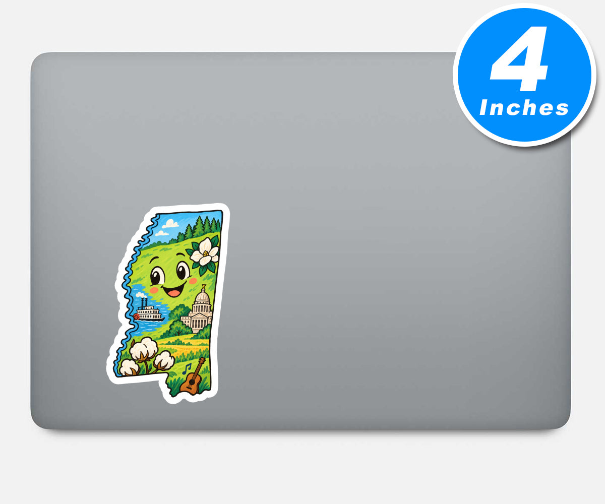 Mississippi Vinyl Stickers