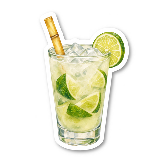 Latin Beverages Vinyl Sticker