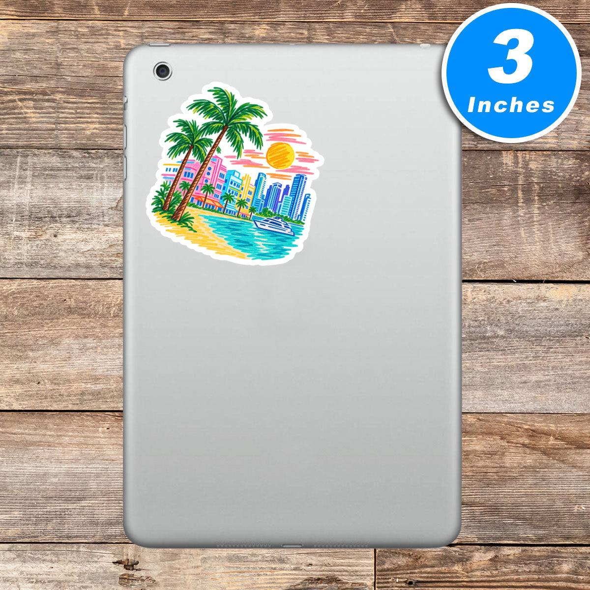 Miami Vinyl Stickers