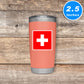 Switzerland Swiss Flag Vinyl Stickers