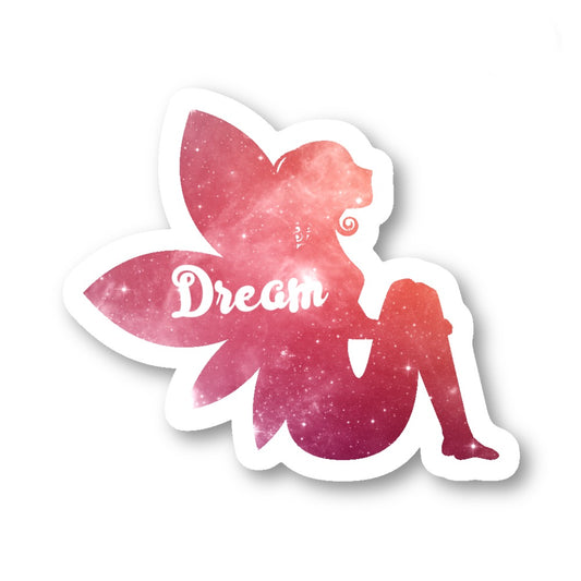 Dream Space Ballarina Vinyl Sticker
