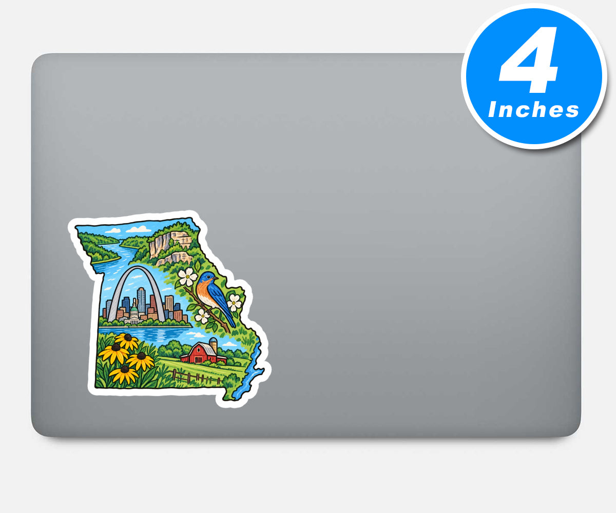Missouri Vinyl Stickers