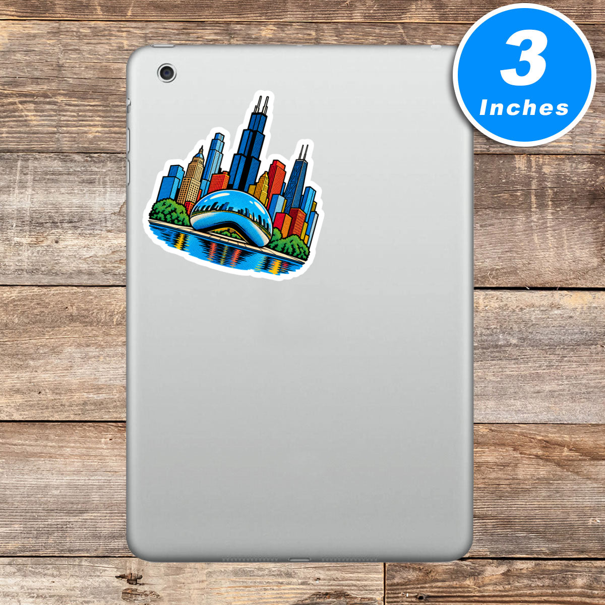 Chicago Sticker Vinyl Stickers