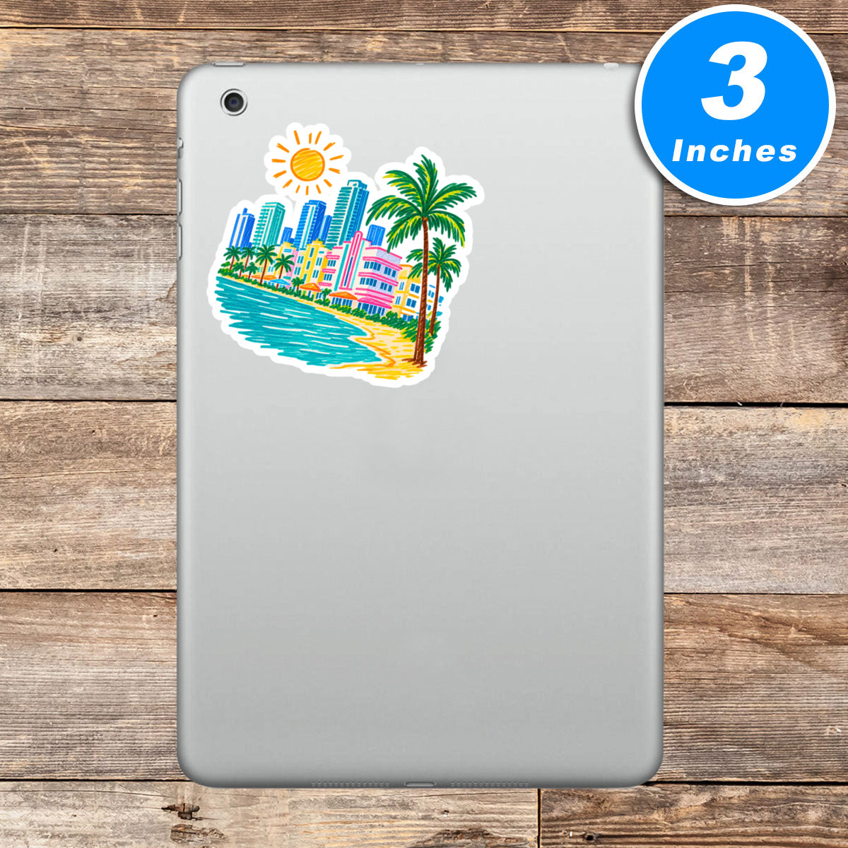 Miami Vinyl Stickers