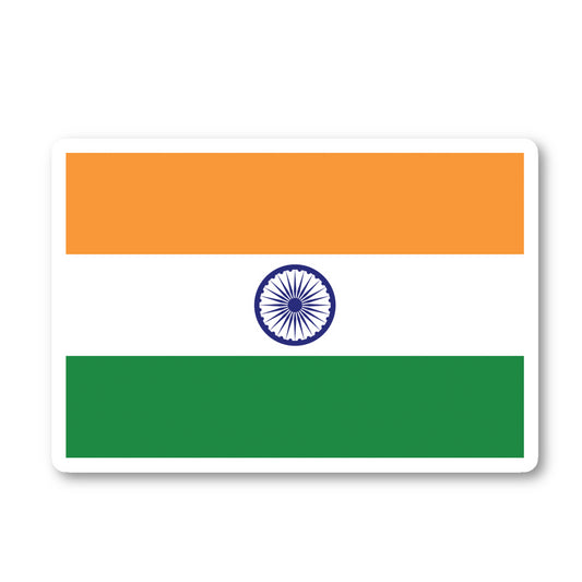 India Indian Vinyl Sticker