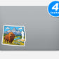 Wyoming Vinyl Stickers