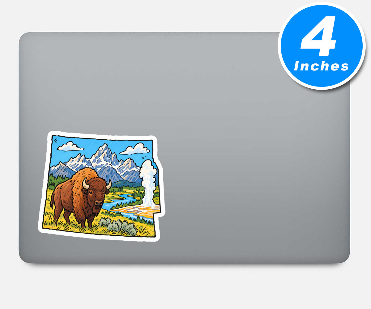 Wyoming Vinyl Stickers