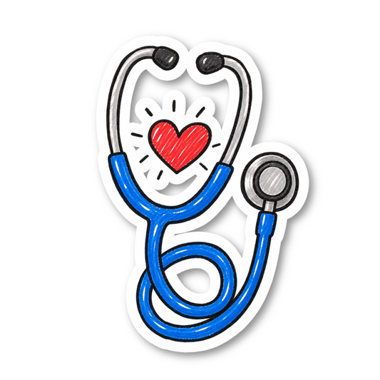 Medical Stickers For Laptop Vinyl Sticker