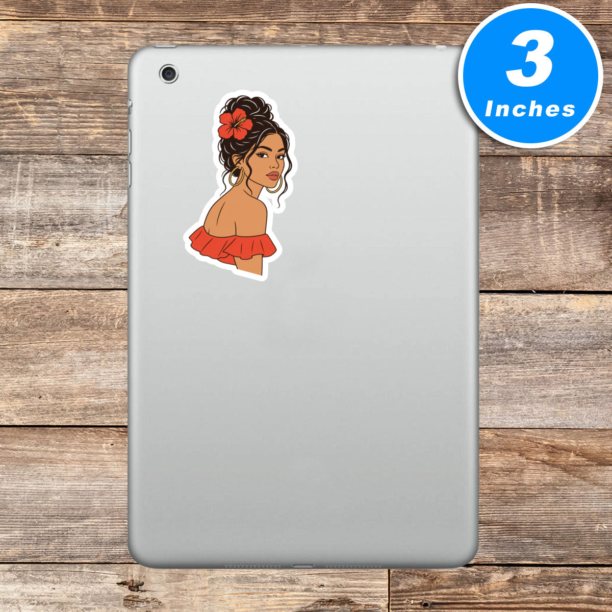 Tropical Latina Aesthetic Sticker Vinyl Stickers