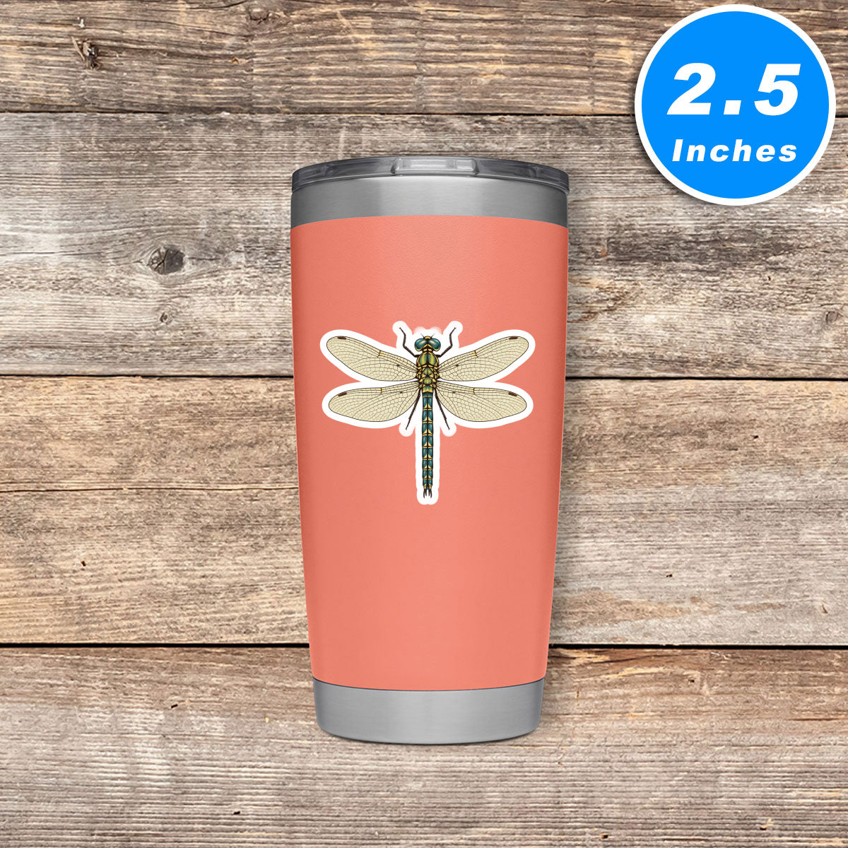 Vintage Dragonfly Nature Sticker Vinyl Stickers